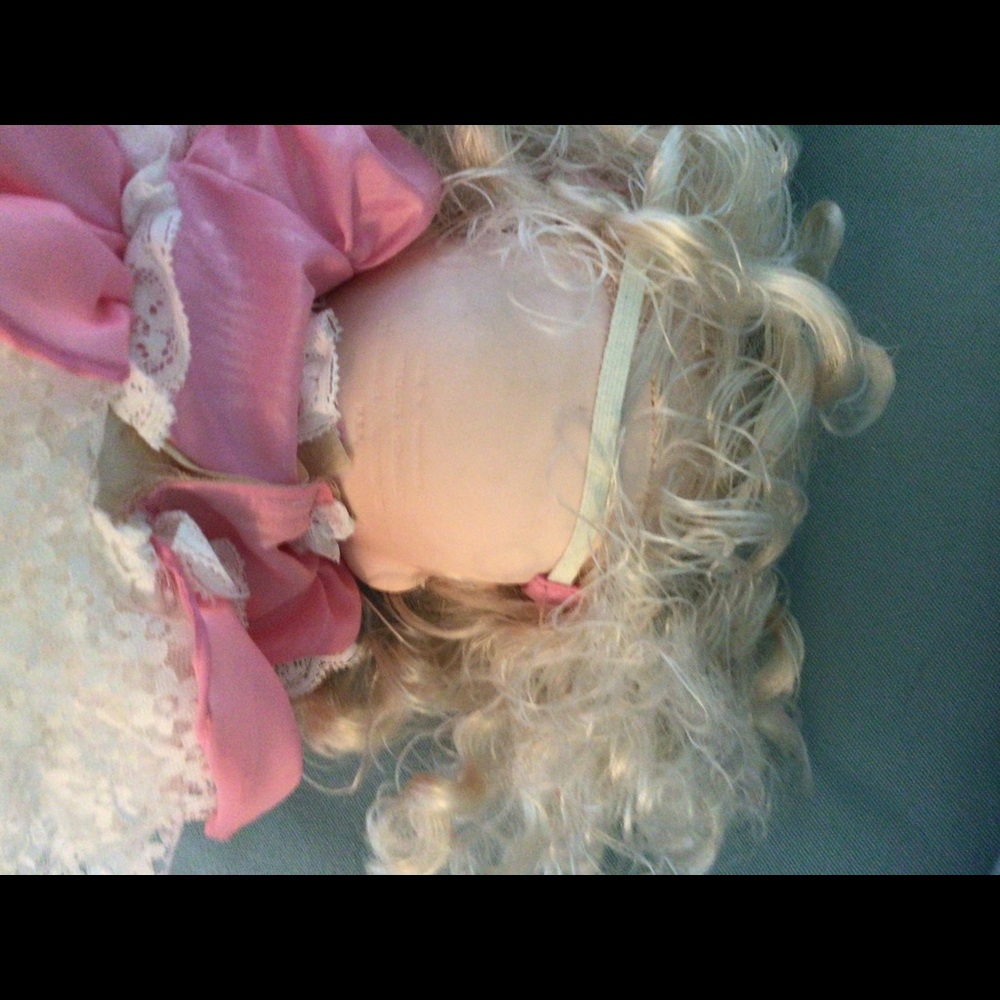 1993 Precious Moments Amber Doll 17" Vintage Sweetheart Series 1053. - Picture 7 of 9